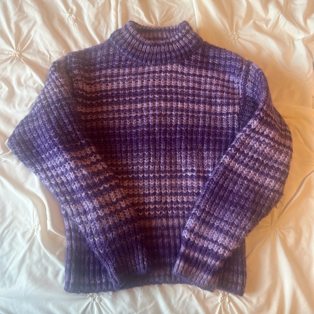 Zara Purple Women's Sweater